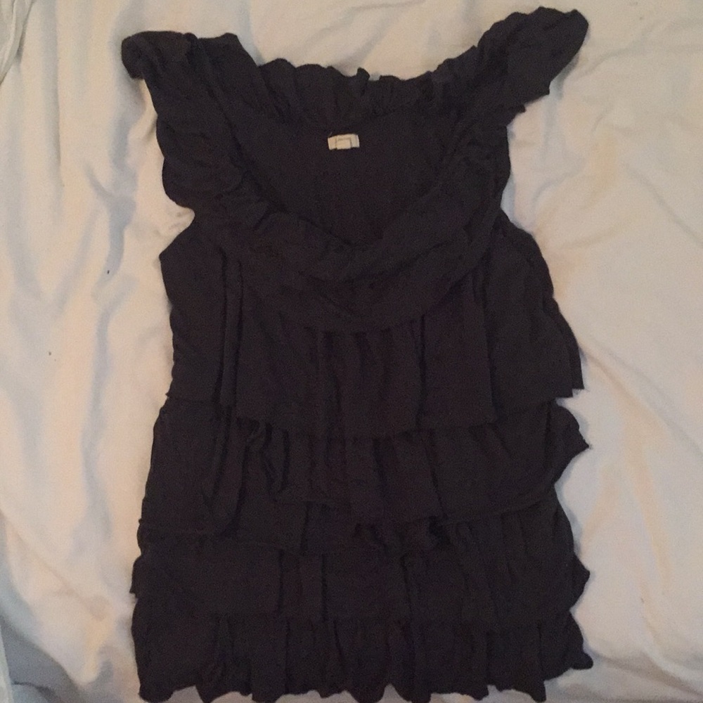 J Crew ruffle top
